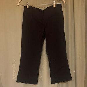lululemon athletica cropped Black Pants